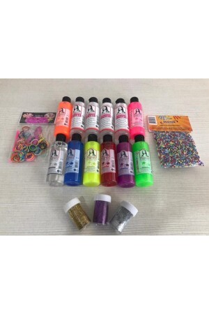 (MNZ-Slime Making Set Ready Play Gel Liquid 12 Li) (DNSMN07970797 - Monalisa