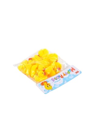 MNZ-Small 12 pc Duck Vinyl Set في حقيبة حمام 679441 - Prestij Oyuncak