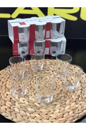 MNZ-Small Otto Glass 6 طلاء 120 طلاء - Paşabahçe