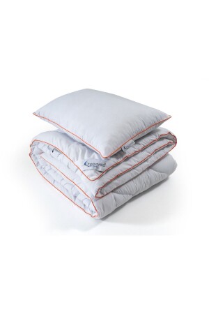 MNZ-Smart Soft Silicone Pillow-Quilt Set واحد 155x215 سم - Dreamrite Home