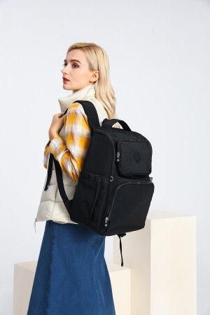 MNZ-Smbyb3000-0001 حقيبة ظهر رعاية الأطفال للسود - Smart Bags
