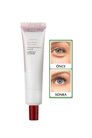 مخرج MNZ-Snail Regenerating، Dark Circle و Anti-Wrinkle Eye Cream 40 جرام SÖYK - Farmstay