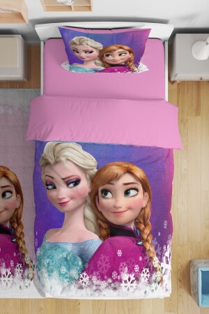 (MNZ-Snowflake Elsa) نمط واحد للأطفال الأسرة المعدة evnev00058 - Evpanya