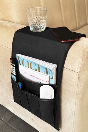 MNZ-Sofa Side Control Portable Side Table Sofa Organizer - HeiN