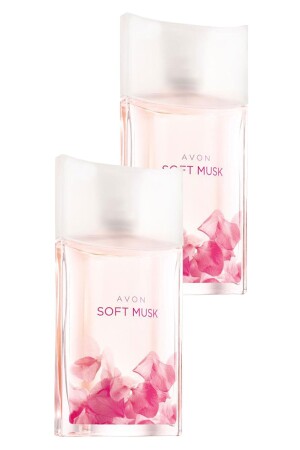 MNZ-Soft Musk Women's Perfume Edt 50 مليلتر مجموعة من اثنين PARFUM0304-2 - Avon