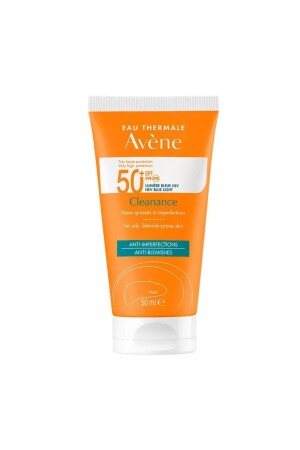 MNZ-Solaire Cleannce SPF 50 واقي شمسي للبشرة الزيتية 50 مل - Avene