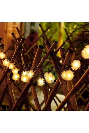 MNZ-Solar 50 LEDs 7 متر ضوء النهار مصباح الحديقة بموجة الطاقة الشمسية 0TJBDKPNP2 - Technojet