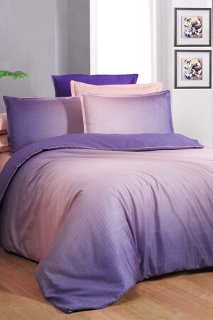 MNZ-Solido Salmon مضاعفة 100% القطن ليوسل غطاء غطاء مجموعة SAREV. 3181418003 - Sarev