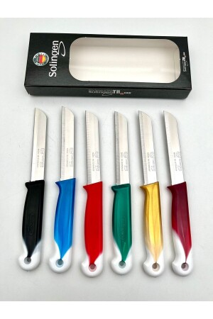 MNZ-Solingen سكين من الفاكهة والخضروات المختلطة نمط الرخام - Herkeseuygun