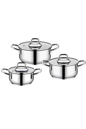 مجموعة من أدوات الطبخ من نوع MNZ-Solo Midi 6 قطع 005AR243602 - Aryıldız