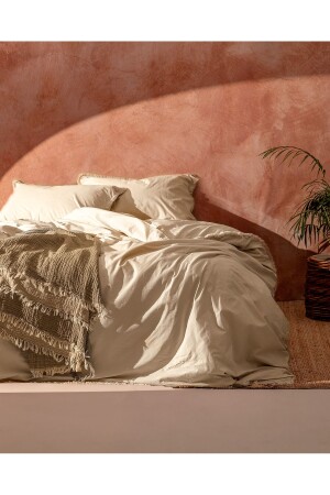 MNZ-Sona King Size Taceled Duvet Cover Set NT0000000143-8682116902205 - Madame Coco