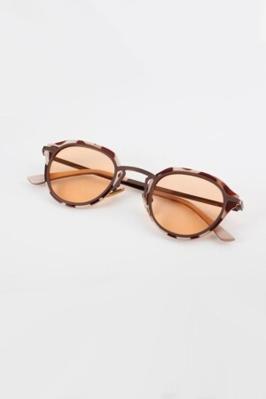 نظارات شمسية من نوع MNZ-Sonic Oval - Orange Glass 09L001 - Kapin