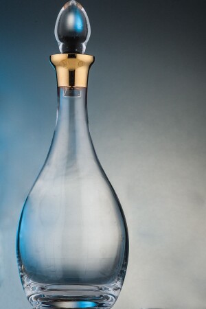 MNZ-Soprano الذهب قطع اليد مزينة الذهبية النمط غطاء زجاجة الزجاجي قنبلة كاراف 3690Aa - KCD