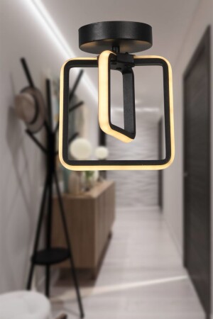 MNZ-Spacecious 3 لون LED سقف جبل شمعة واحدة أسود BEG0094BEG51 - Begüsa