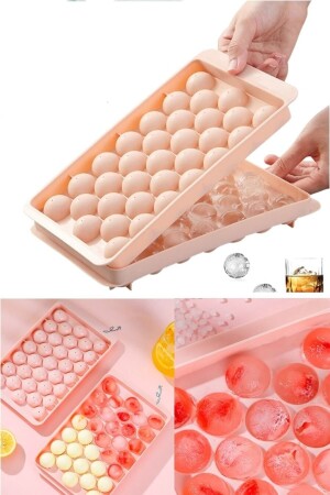 غلاف جليدي MNZ-Sphere 33 غرفة غلاف جليدي مستدير مع غلاف كوكتيل عرض غلاف جليدي - Kitchen Beauty