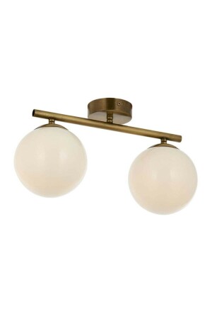 MNZ-Sport Plafonier Model عصرية Glop Glass White Glass مضاعفة الشنارة - Lambadar