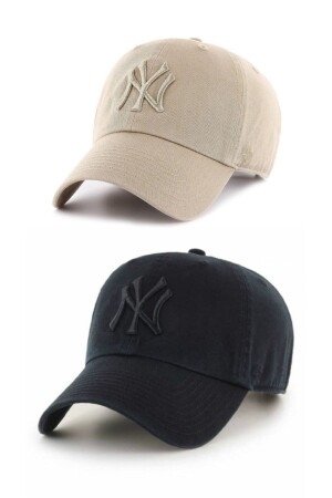 MNZ-Sports Nylon Hat Unisex Set من 2 قابلة للتعديل مع الفيلكرو على الظهر - Gyes