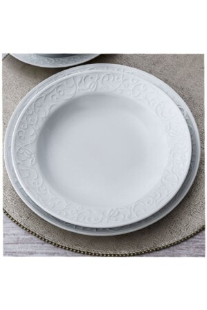 فرع MNZ-Spring 6 قطع 22 سم لوحة عميقة bhd22ck00 - Güral Porselen