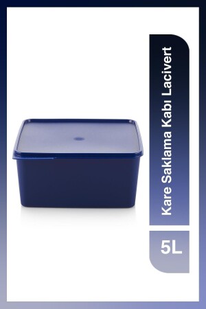 MNZ-Square تخزين 5l البحرية الأزرق 11162272 - Tupperware