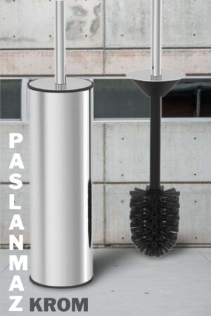 فرشاة المرحاض الذكية من نوع MNZ-Stainless Chrome E-56 - ARDENT HOME