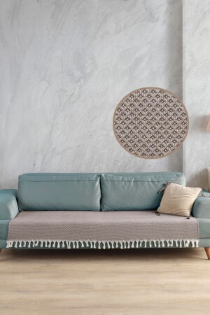 غطاء الأريكة من طراز MNZ-Star يغطي منطقة المقاعد ذات اللون الداكن 115x200 - Ladynil