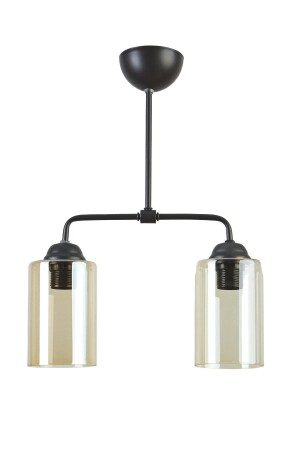 MNZ-Star تصميم عصري مطعم مطبخ غرفة المعيشة اللون الأسود عسل زجاجي الشمعة LİL99 - Modavize