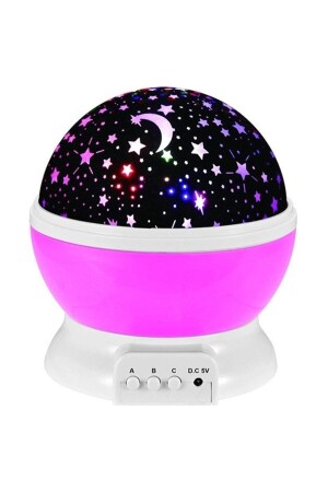 (MNZ-Star Master) الألوانية النجمية السماء التفريحي (Night Light Pink STRM00001) - SKY TOYS