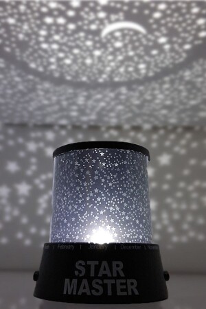 MNZ-Star Master Star Projector Light Night Light إضاءة الجدار - أسود - Modaba