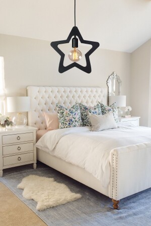 MNZ-Star Star Single Chandelier Pendant Lamp مصباح ديكورات عصري صاخبي UTMSTR01 - UTKU TASARIM