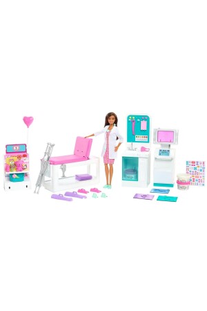 مجموعة اللعب السريرية من عالم الـ MNZ-Stationery and Toy World Gtn61 - Barbie