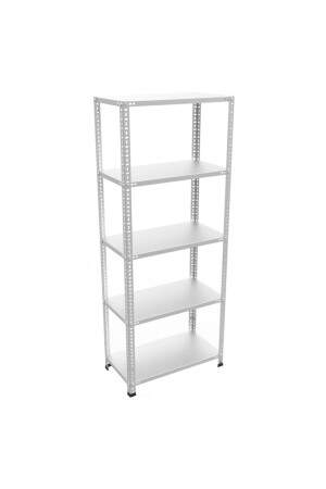 غرف من الفولاذ من نوع MNZ-STEEL 5 طبقات 43x93x200 سم غرف من الفولاذ المضخم مخزن، أرشيف، مخزن، ملف، سو - RafBurada