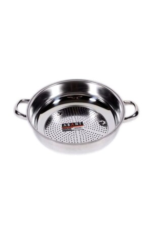 MNZ-Steel Colander وSteamer (27 سم من الفولاذ المقاوم للصدأ) ABNT02 - Abant