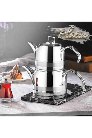 MNZ-Steel Enza صغيري الحجم الصلبية كوب الشاي مع معقب معدني KHRMNLR-ENZ-MN - Kahramanlar