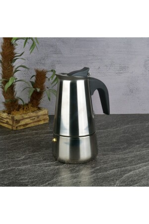 MNZ-Steel Moka قنبلة قهوة thn75391 - Tohana