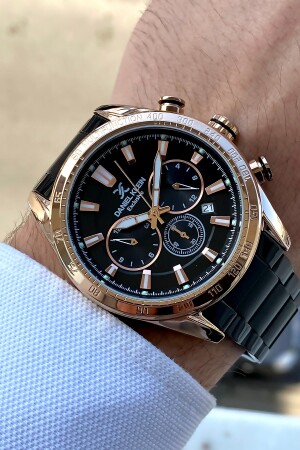 MNZ-Steel Strap Color Black 24 شهراً ضمان هدية صندوقية حزمة ساعة سوار هدية سلسلة ساعات خاصة2 - Daniel Klein