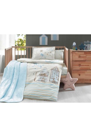 MNZ-Stella Premium Baby Blanket Duvet Cover Set S7BNT2 - Özdilek