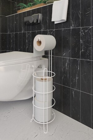 مقعد ورق المرحاض MNZ-Step replacement toilet paper hanger SB061-W - SUNTEL BANYO MUTFAK AKSESUARLARI