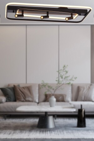 MNZ-Steve Row Matte Black رسومات 50 وات 300k Spot غرفة المعيشة المطبخ غرفة الأكل الشباب غرفة الطعام LED شمعة 12151-50WS-BL - Apliqa