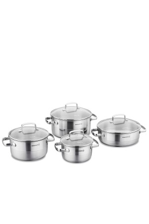 MNZ-Stila 8 قطعة أدوات الطبخ مجموعة 9080203A1965 - KORKMAZ