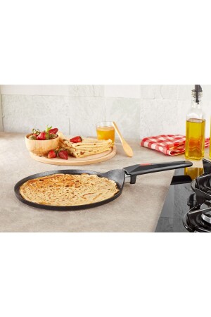 MNZ-Storm Fireproof غير مقبض على الحريق 30 سم كريب بان STOR-0199 - Amboss