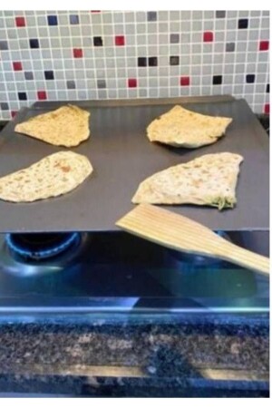 MNZ-Stove Top Solid Sheet Enameled ورف مع المقبض PRA-1413000-6443 - Teknor