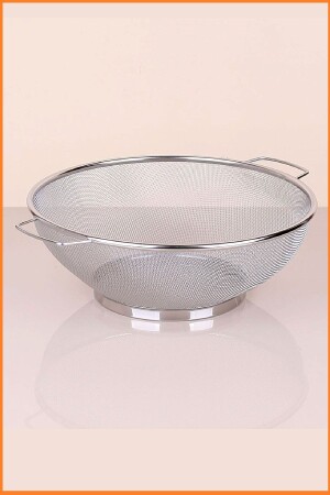 MNZ-Strainer مع المقبض - الفولاذ المقاوم للصدأ 26 سم قطر - Ezmk Ev Gereçleri