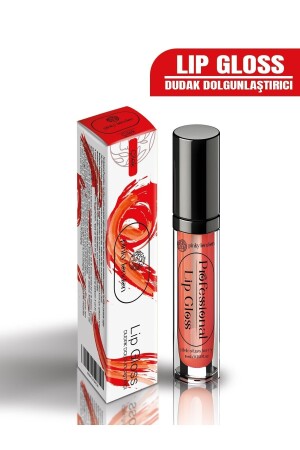 MNZ-Strawberry Lip Plumping و Shine Lip Gloss - Pinky London