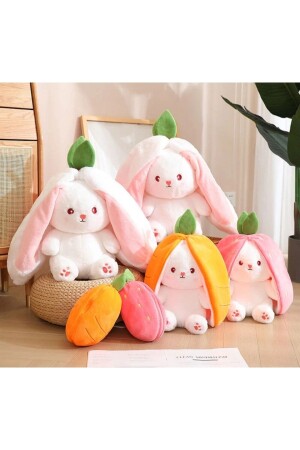 MNZ-Strawberry Rabbit Plush لعبة أرنب - GOS