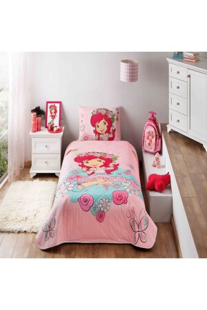 MNZ-Strawberry Shortcake Candy واحد غطاء سريري من قوة رينفورس 60111158 - Taç