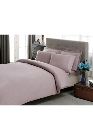 MNZ-Stripe Premium Basic Duvet Cover Set SCL556270 - Taç
