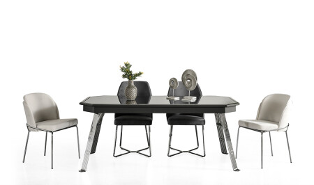 مجموعة طاولة الطعام من أنتراتيت MNZ-Suave - Cadde Yıldız