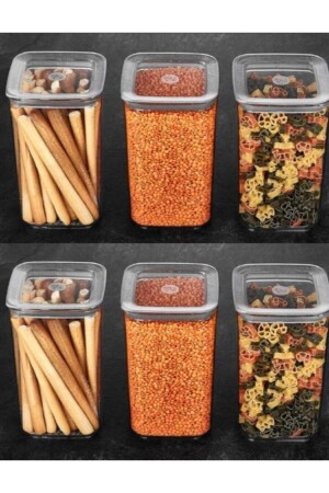 حاوية تخزين مربع من MNZ-Sude 1200 مل - Vip Ahmet