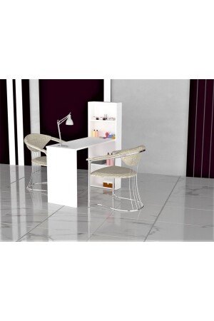 طاولة المينيكورات من نوع MNZ-Sude، طاولة الأظافر الاصطناعية، طاولة التجميل RAN17102 - RAN LOVE