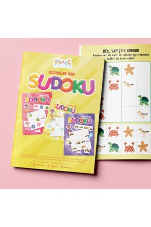 MNZ-Sudoku للأطفال - المستوى 2 (سنين 4 - 5) - Staau Çocuk